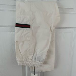 Gucci Cotton Canvas Pant with Gucci Label